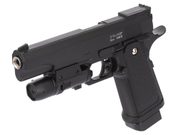 Пистолет пневматический Stalker SA5.1S Spring (Hi-Capa 5.1) +ПБС +ЛЦУ (SA-3307151S)