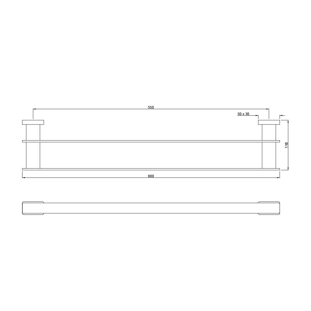 Вешалка для полотенец Artize QUA-CHR-61713