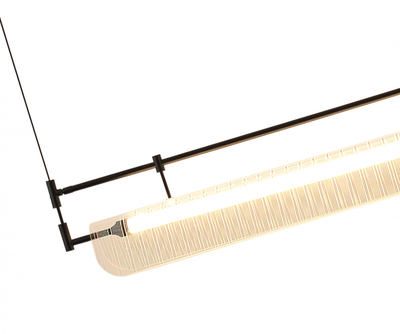 08021-150P,19 Подвес Аника черный w150*10 h200 Led 32W (3000K). ТМ Kink Light