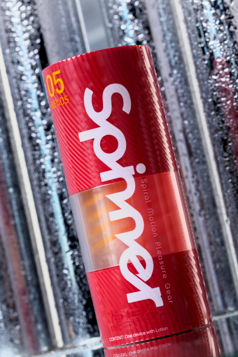 Мастурбатор Tenga Spinner Beads оранжевый