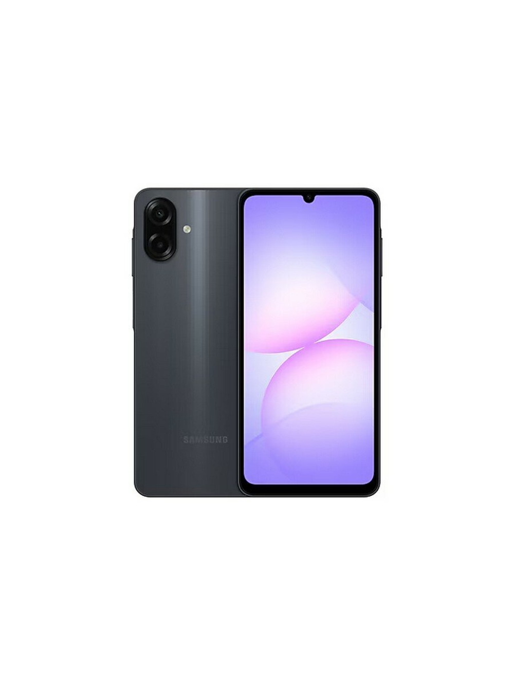 Смартфон Samsung Galaxy A07 4/128ГБ,  Dual nano SIM, 6.7", 5000 мАч, черный