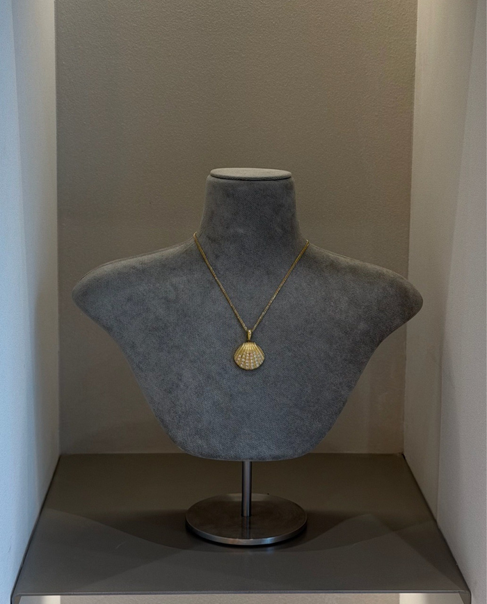 Колье Seashell gold