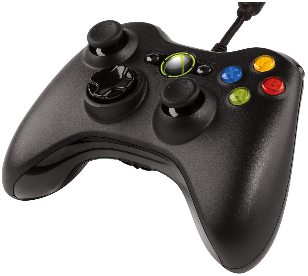 Проводной геймпад для Xbox 360/ПК (черный, 52А-00003)