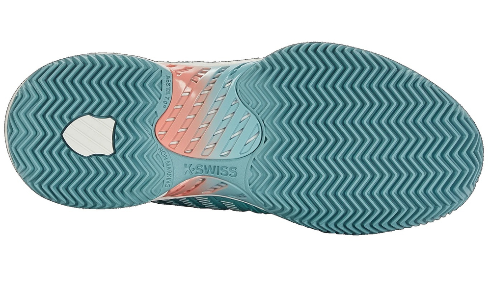 Женские теннисные кроссовки K-Swiss Hypercourt Supreme HB - blue blush/infinity/carmine rose