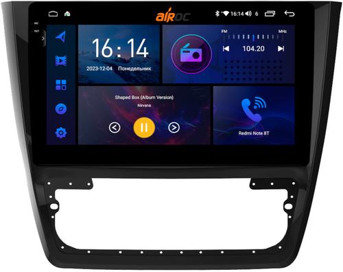 Магнитола для Skoda Yeti 2009-2018 (кондиционер) - AIROC 2K RI-3204 Android 12, Быстрая, QLed+2K, CarPlay, SIM-слот