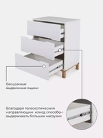 Комод пеленальный Rant Indy Mini 600/3 Cloud White