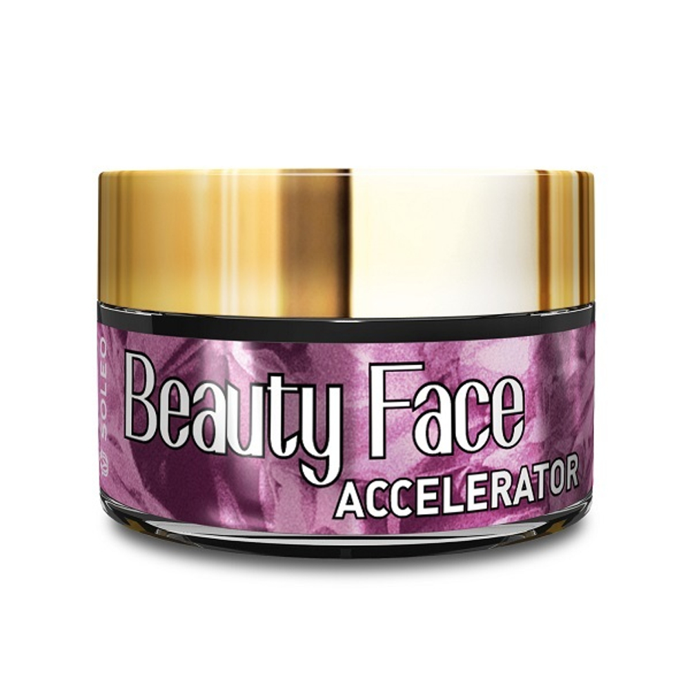 Крем-бронзатор для лица, шеи и декольте с Коллагеном Soleo Beauty Face 3x15мл