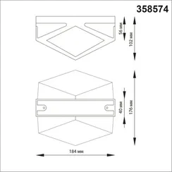 Архитектурная подсветка Kaimas 358574 Novotech