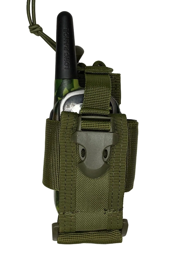 Армейский подсумок molle под радиостанцию (Хаки-олива)