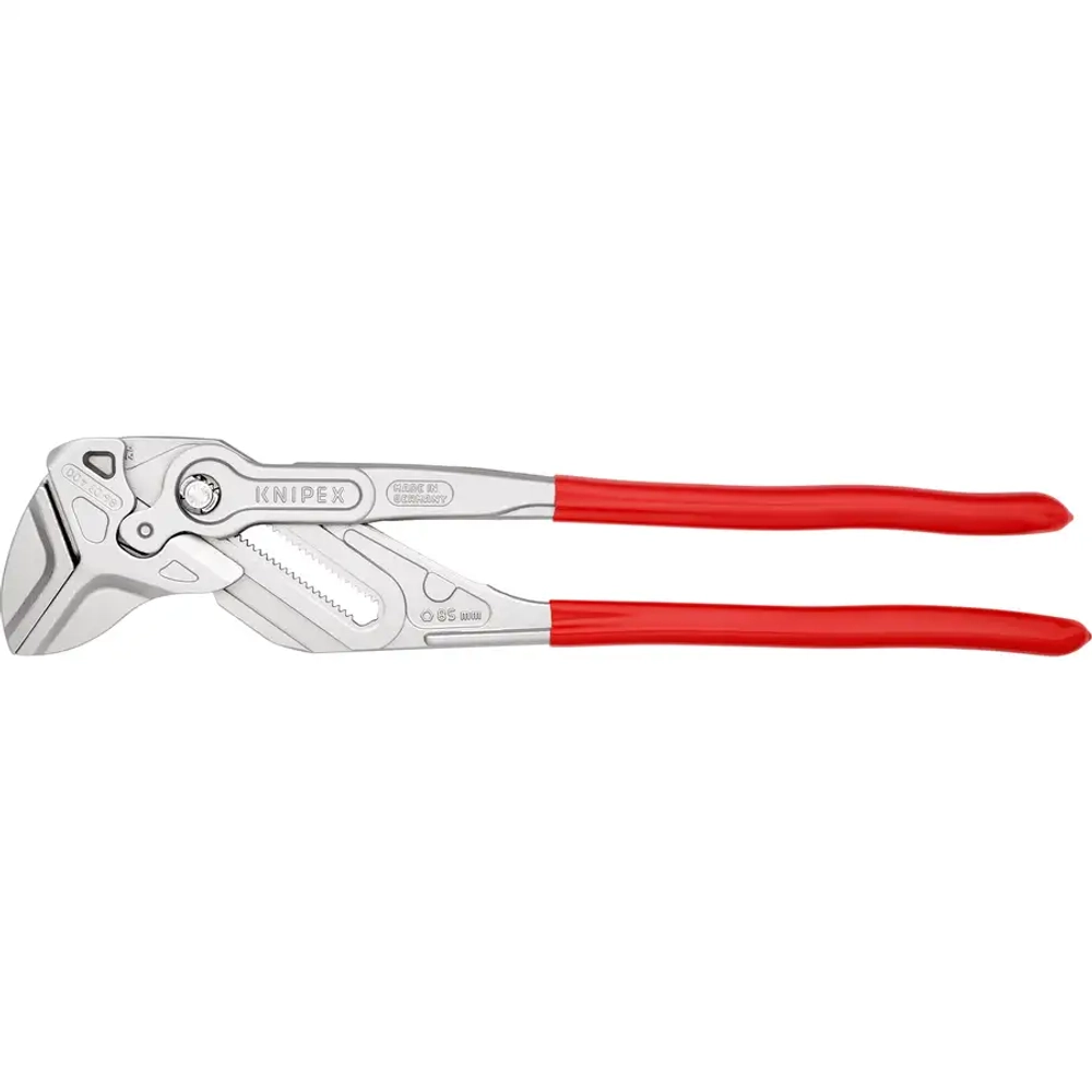 Клещи переставные-гаечный ключ XL хромированные 400 мм Knipex 86 03 400