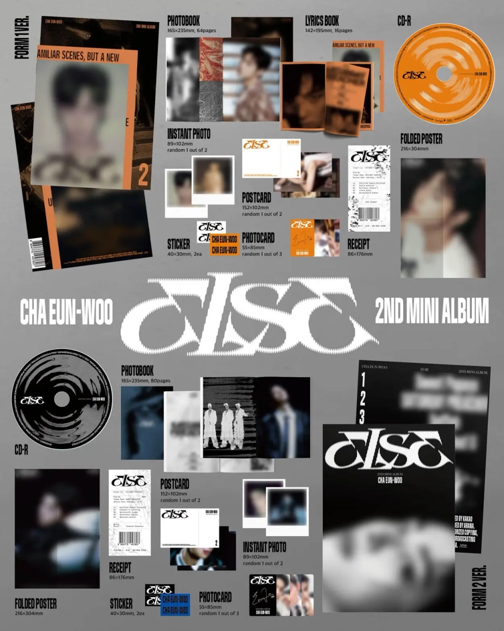 Альбом CHA EUN-WOO - ELSE