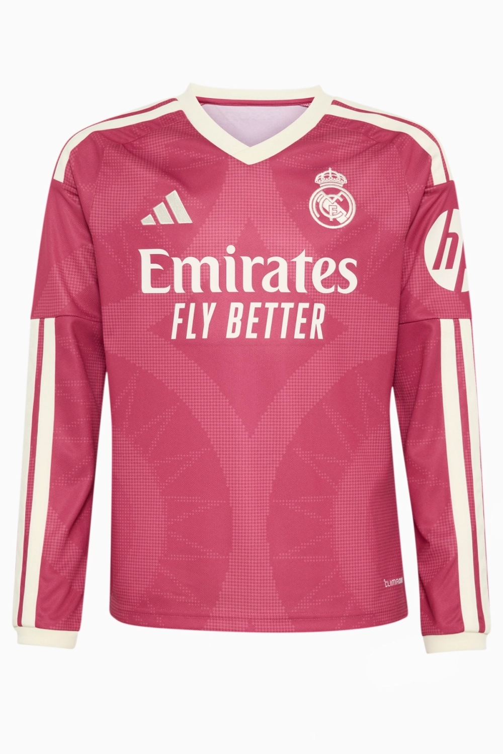 Футболка с длинными рукавами adidas Real Madrid 26/27 3rd Junior - розовый
