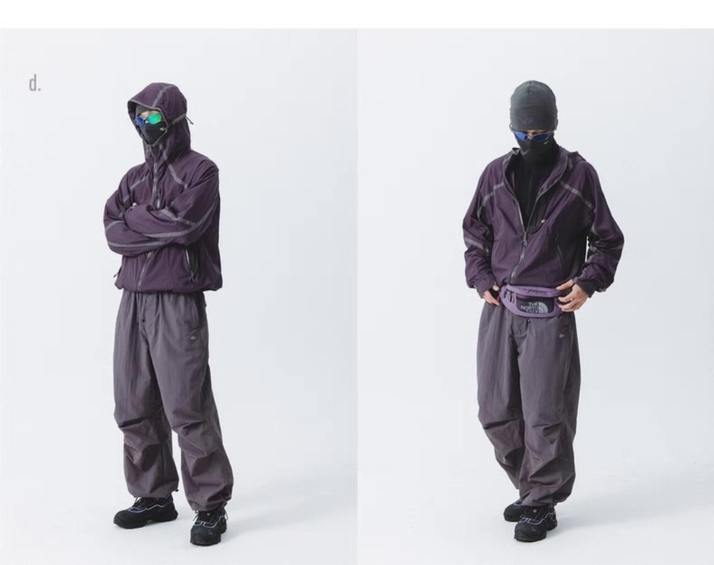 Куртка Nothomme BlueMonte Windbreaker фиолетовый