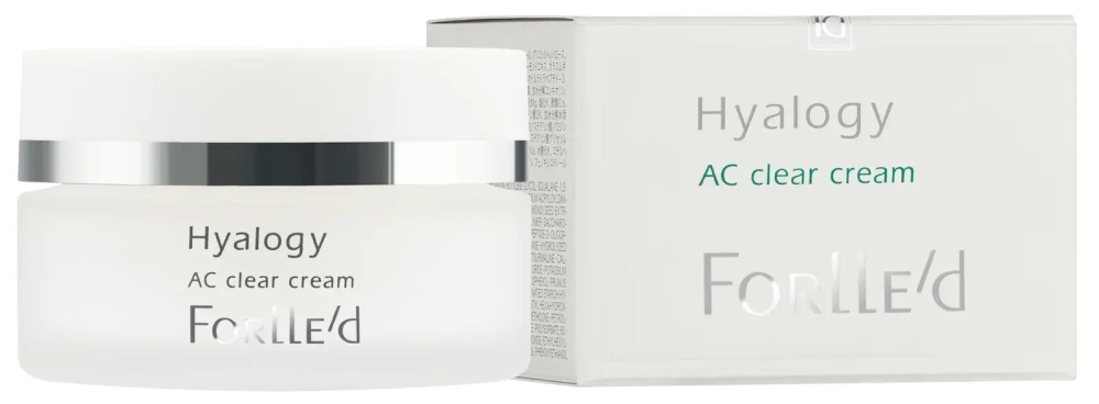 Forlle'd Hyalogy AC Clear Cream Смягчающий легкий  и увлажняющий крем для кожи, склонной к воспалениям, акне и аллергии.