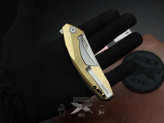 Складной нож KERSHAW Tumbler 4038BRZ c клинком из стали D2, рукоять Бронзовый сплав