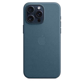 Чехол Apple для iPhone 15 Pro Max FineWoven с MagSafe Синий