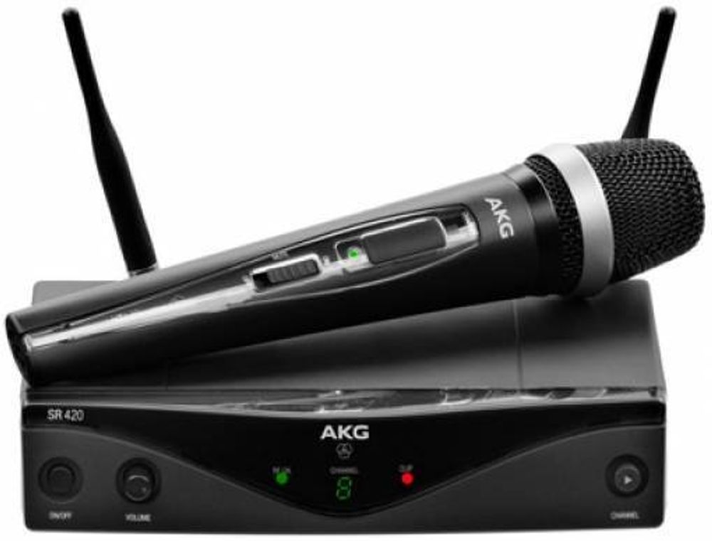 AKG WMS40 Mini2 Instrumental Set BD US45A/C (660.700&amp;662.300) радиосистема с 2-мя поясными передатчиками + гитарные шнуры