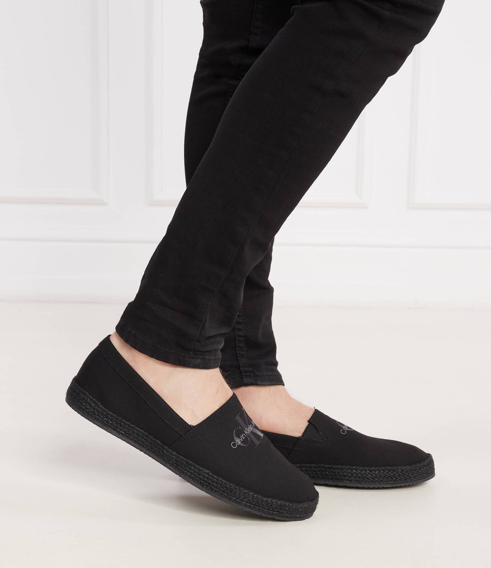 Эспадрильи SLIPON ML CALVIN KLEIN JEANS - черный(YM0YM00935)