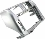 Магнитола для Toyota Land Cruiser Prado 150 2009-2013 (рамка серебро) - Teyes CC4L монитор 9" IPS, Android 14, Быстрая, Snapdragon 662, CarPlay, 4G SIM-слот