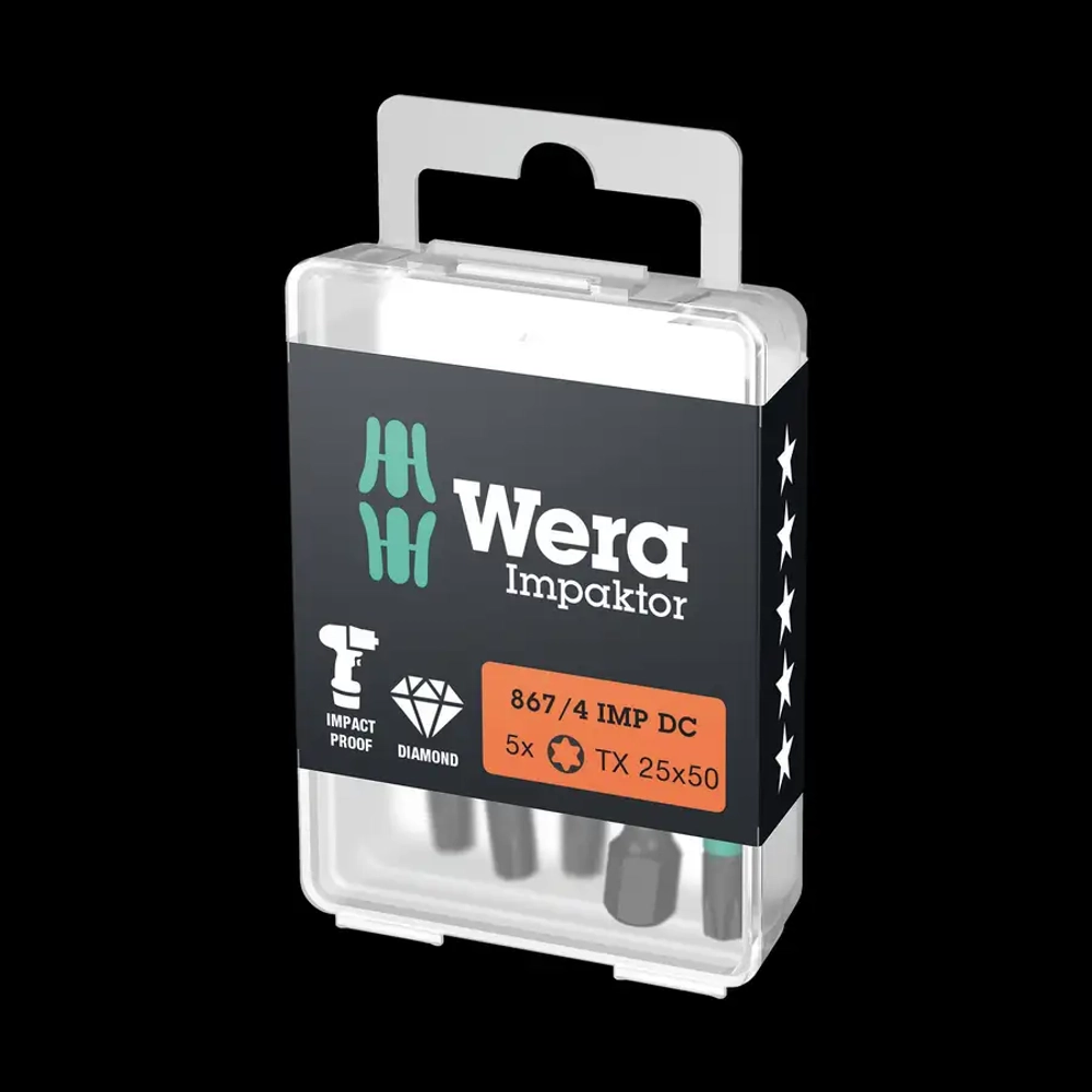Бита Impaktor ударная TX40х50 мм WERA 05057667001