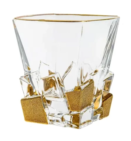 Bohemia Стакан Gold Ice Crack 310 мл EAN 00811262