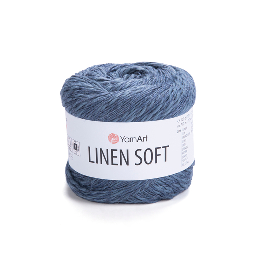 Пряжа YarnArt Linen soft, Джинс