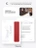 Чехол книжка для iPad 5/6 (9,7") / Air 1/2 (9,7") Gurdini Milano Series Red