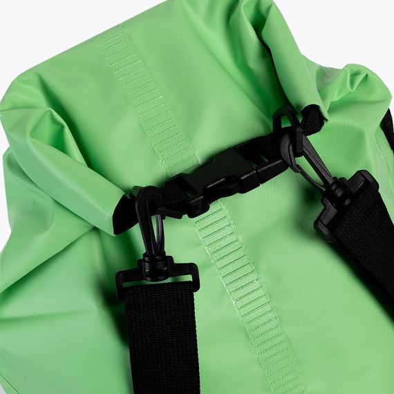 Герморюкзак Cressi Premium Back Pack с карманом на молнии 20 литров черно-зеленый