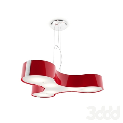 Люстра "Profi" - Studio Italia Design (red)