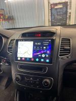 Магнитола для KIA Sorento 2012-2020 с экраном климата снизу - Vaycar VA27-224L-2K на Android 13, Быстрая, 2K QLED, CarPlay, 4G SIM-слот
