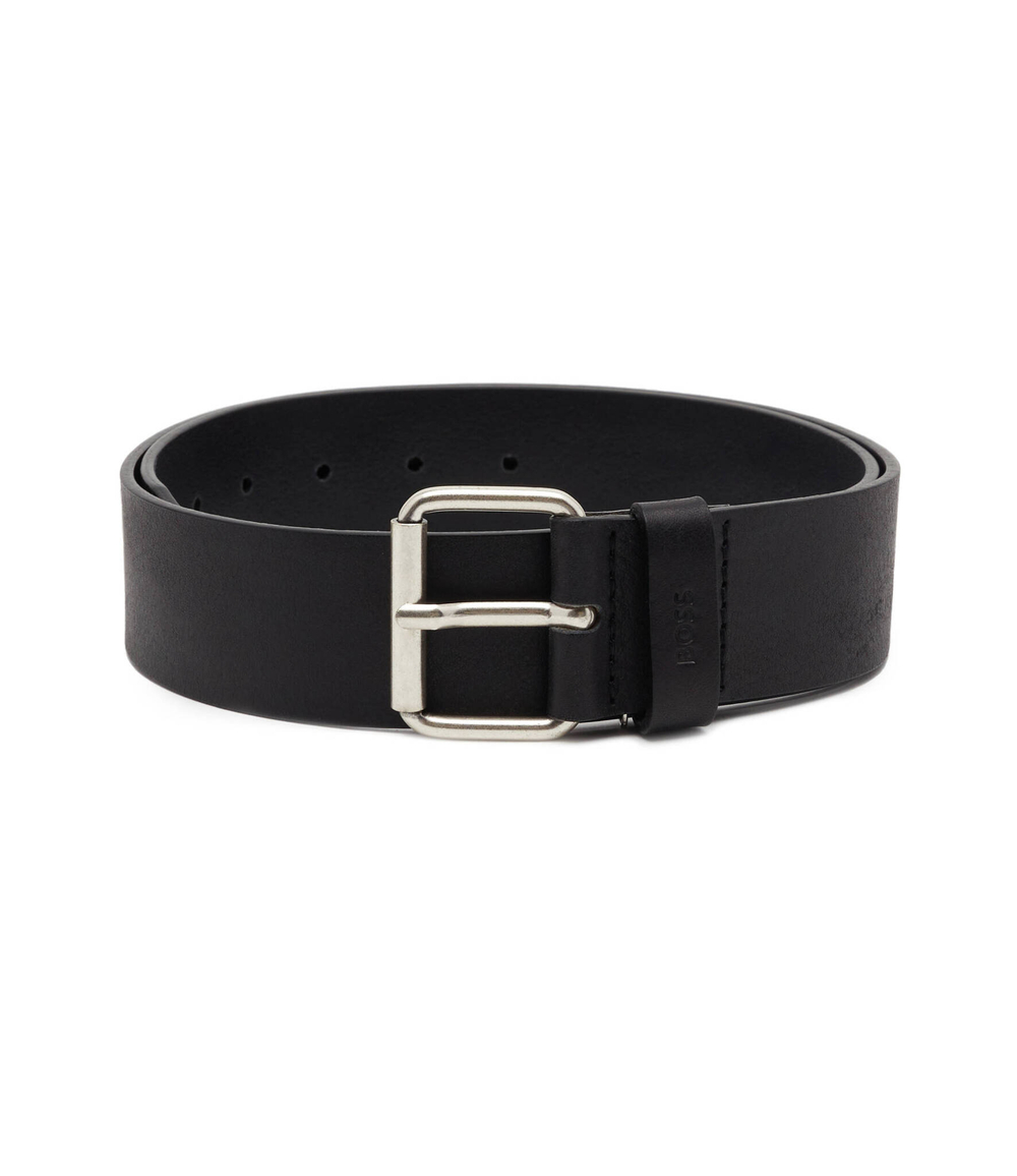 Кожаный ремень Serge-VA_Sz40 BOSS BLACK - черный(50475106)