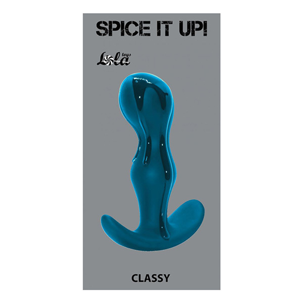Бирюзовый анальный стимулятор 11,5см Lola Games Spice It Up Classy 8013-03lola