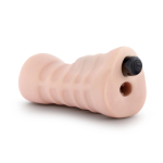 Набор из 3 мастурбаторов и вибропули 3-Pack Self-Lubricating Vibrating Stroker Sleeve Kit (Цвет: телесный)