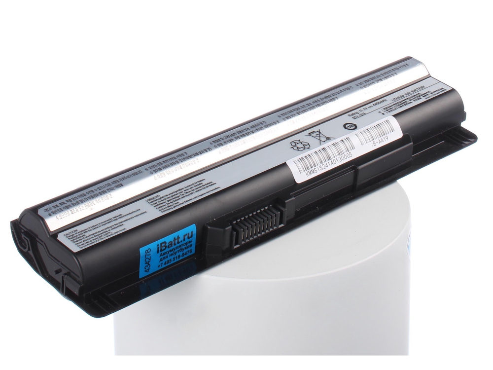 Аккумулятор iBatt 4400mAh, для FX620 GE60 0NC-009 GP70 2PE-013 CX70 2OD-001 2OC-201RU MS-1482 CX61 0OC FX420 2PL-467X 2QD GE70 2PC-282 Series Megabook GE700
