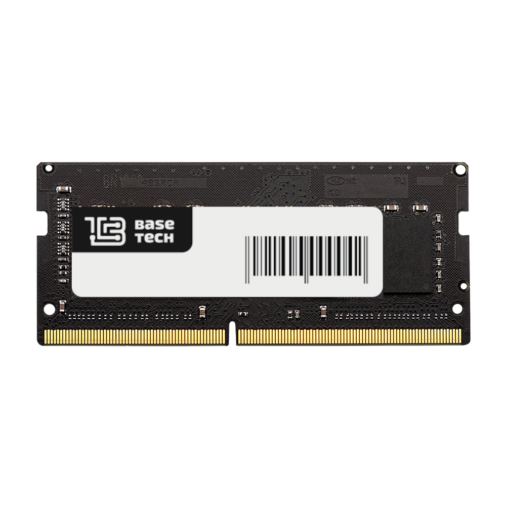 Память BaseTech DDR4 SODIMM 16Гб, 2666МГц, CL19, Retail, 1.2В (BTD4NB2666C19-16GN-RTL)