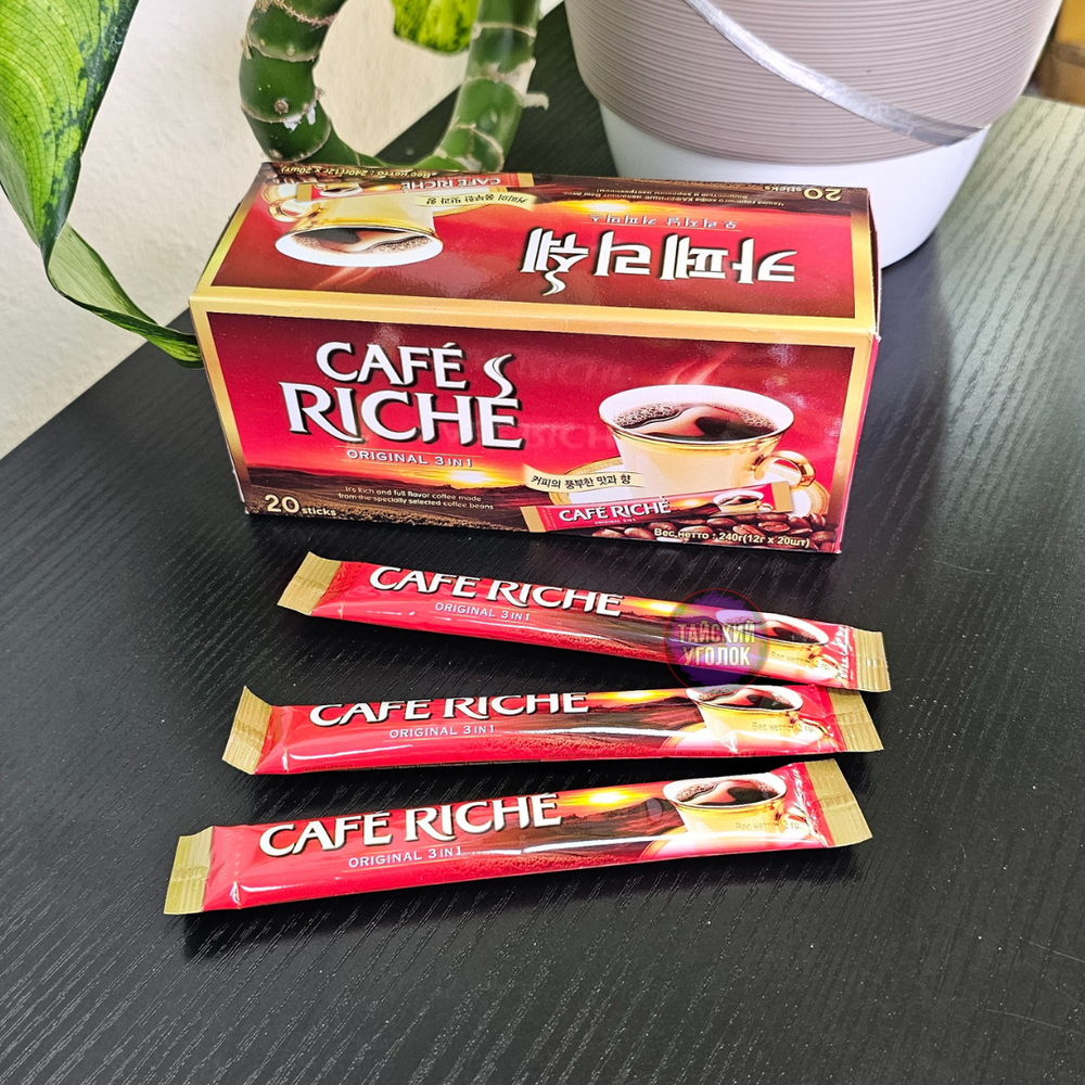 Кофе Cafe Rich original 3в1 20 стиков Корея
