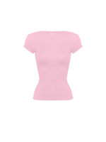 pink tee