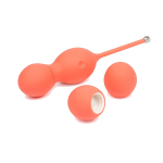 Коралловые вагинальные шарики 3.3см с вибрацией We-Vibe Bloom SNBLSGA