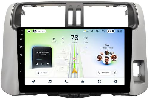 Магнитола для Toyota Land Cruiser Prado 150 2009-2013 (правый руль) - Teyes CC4L монитор 9" IPS, Android 14, Быстрая, Snapdragon 662, CarPlay, 4G SIM-слот