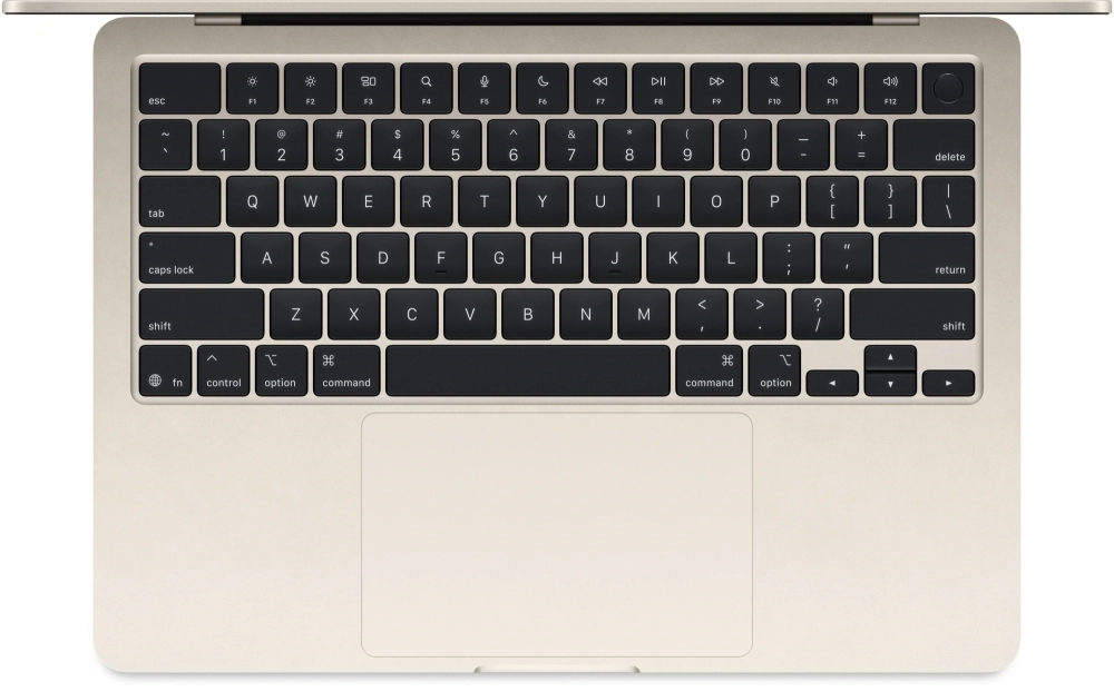Ноутбук Apple MacBook Air A3240 M4 10 core 16Gb SSD256Gb/8 core GPU 13.6" Liquid Retina (2560x1664) macOS star WiFi BT Cam (MW0Y3LL/A)