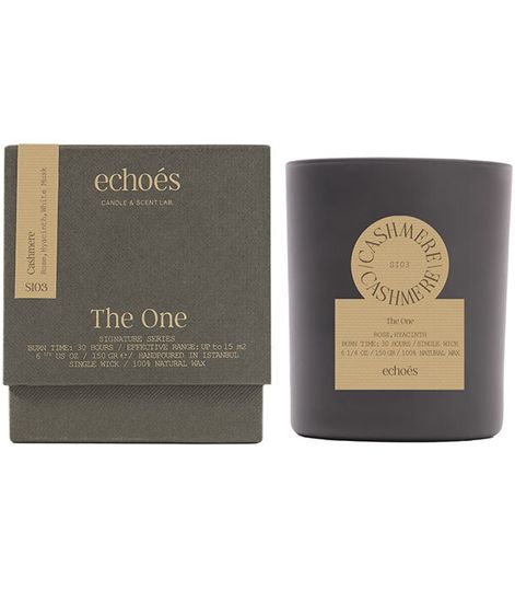 Cashmere, свеча The ONE collection, Echoes