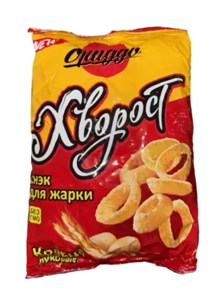 Хворост снэк для жарки Кольца луковые 300 г