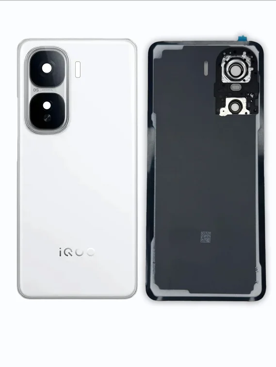 Задняя крышка для Iqoo Neo 10 белая, китайская версия (White) со стеклом камеры