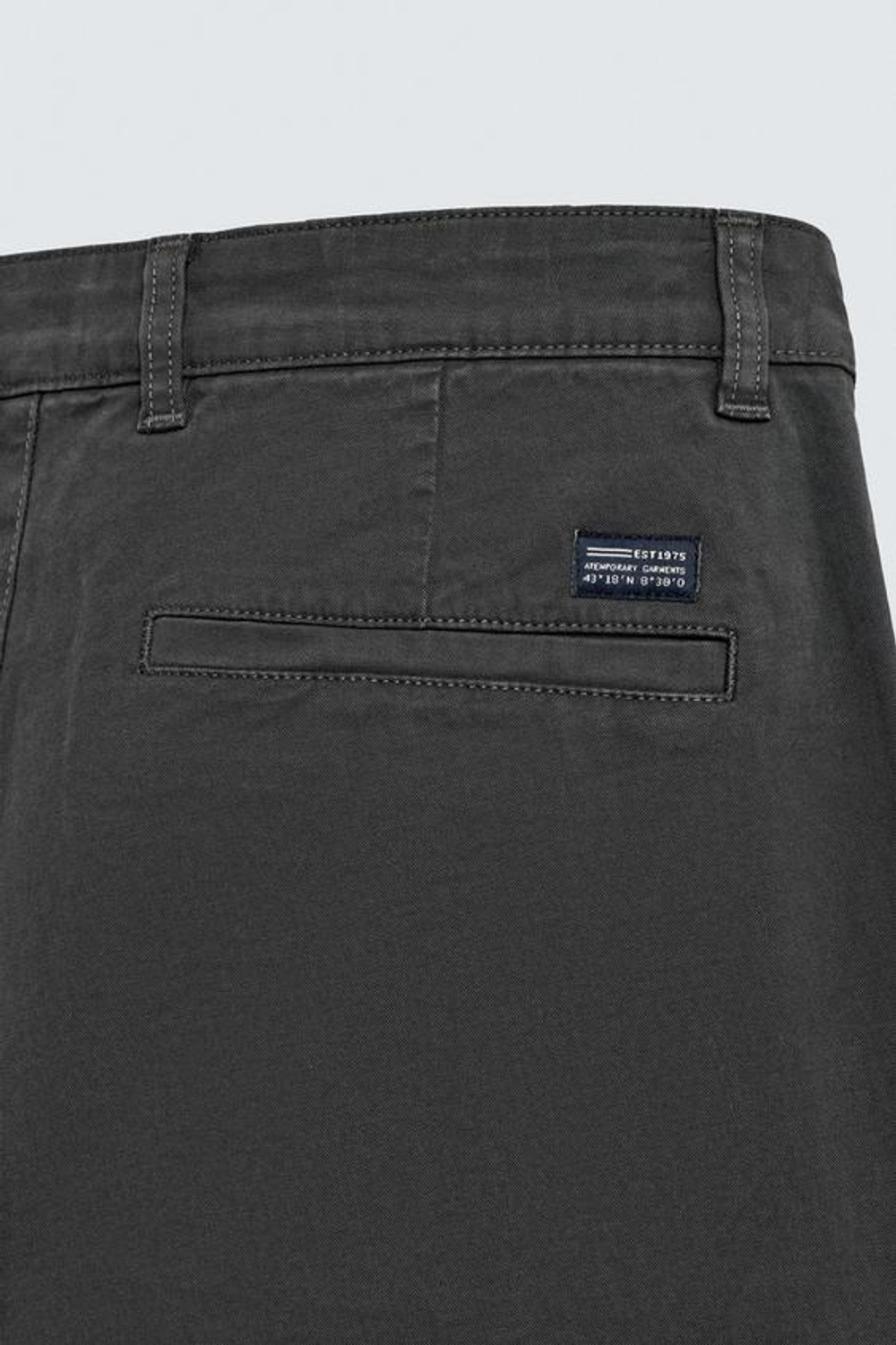 ZARA БРЮКИ ЧИНОС SKINNY FIT, АНТРАЦИТОВО-СЕРЫЙ