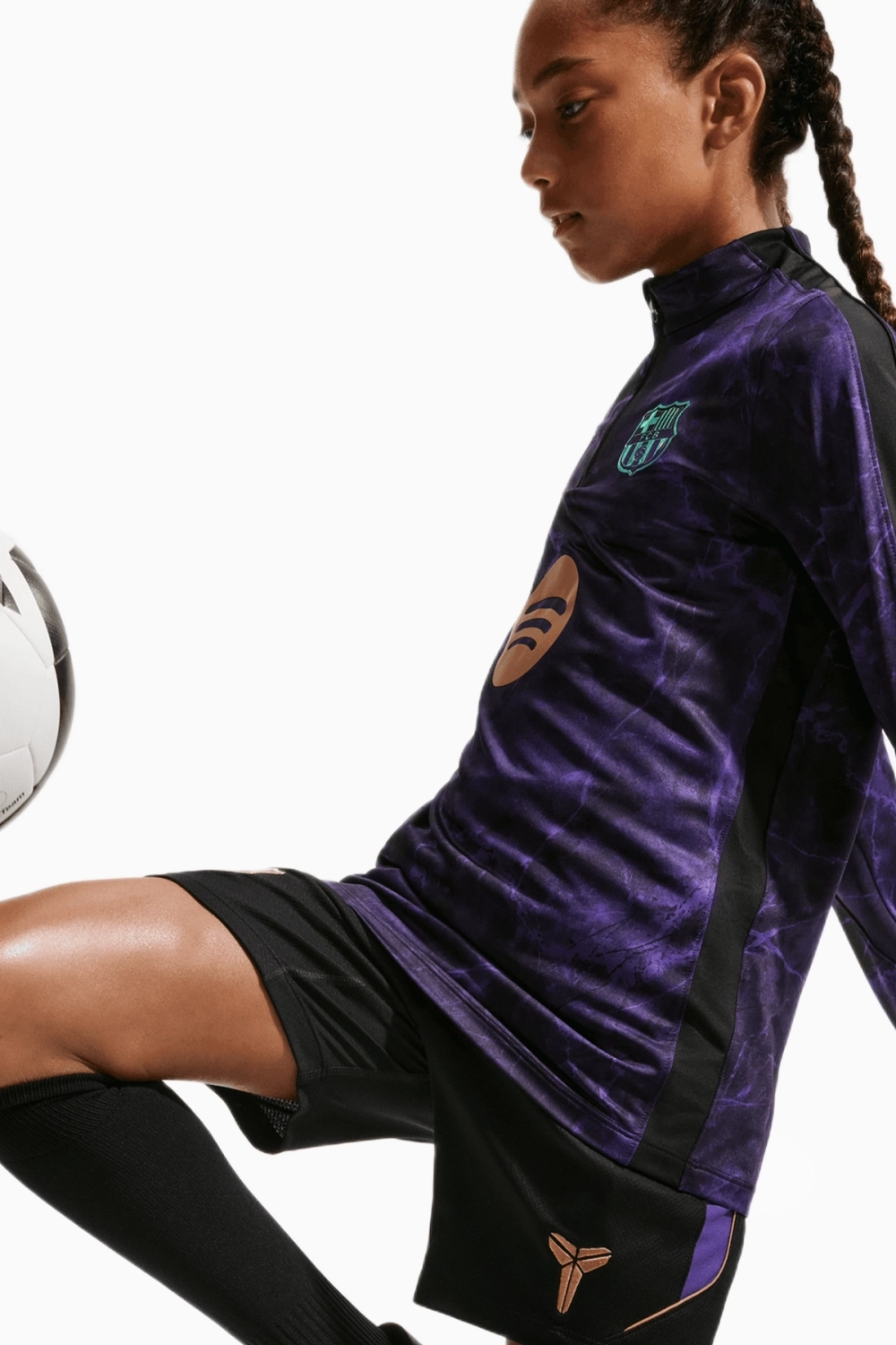Шорты Nike FC Barcelona x Kobe 26/27 Strike Junior - черный