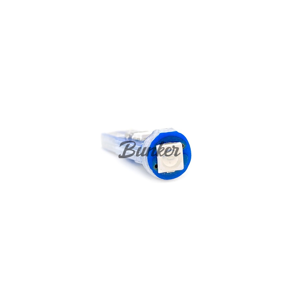 Светодиодная габаритная лампа TaKiMi T5-2835-3SMD-12V (синий)