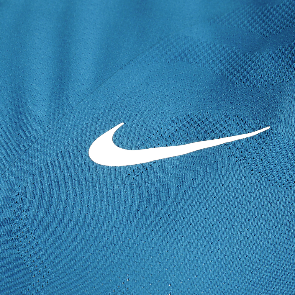 Мужское теннисное поло Nike Dri-Fit Court Slam Ultra MB Polo Men - Petrol