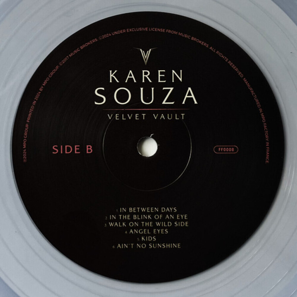 Karen Souza / Velvet Vault (Limited Edition)(Clear Vinyl)(LP)