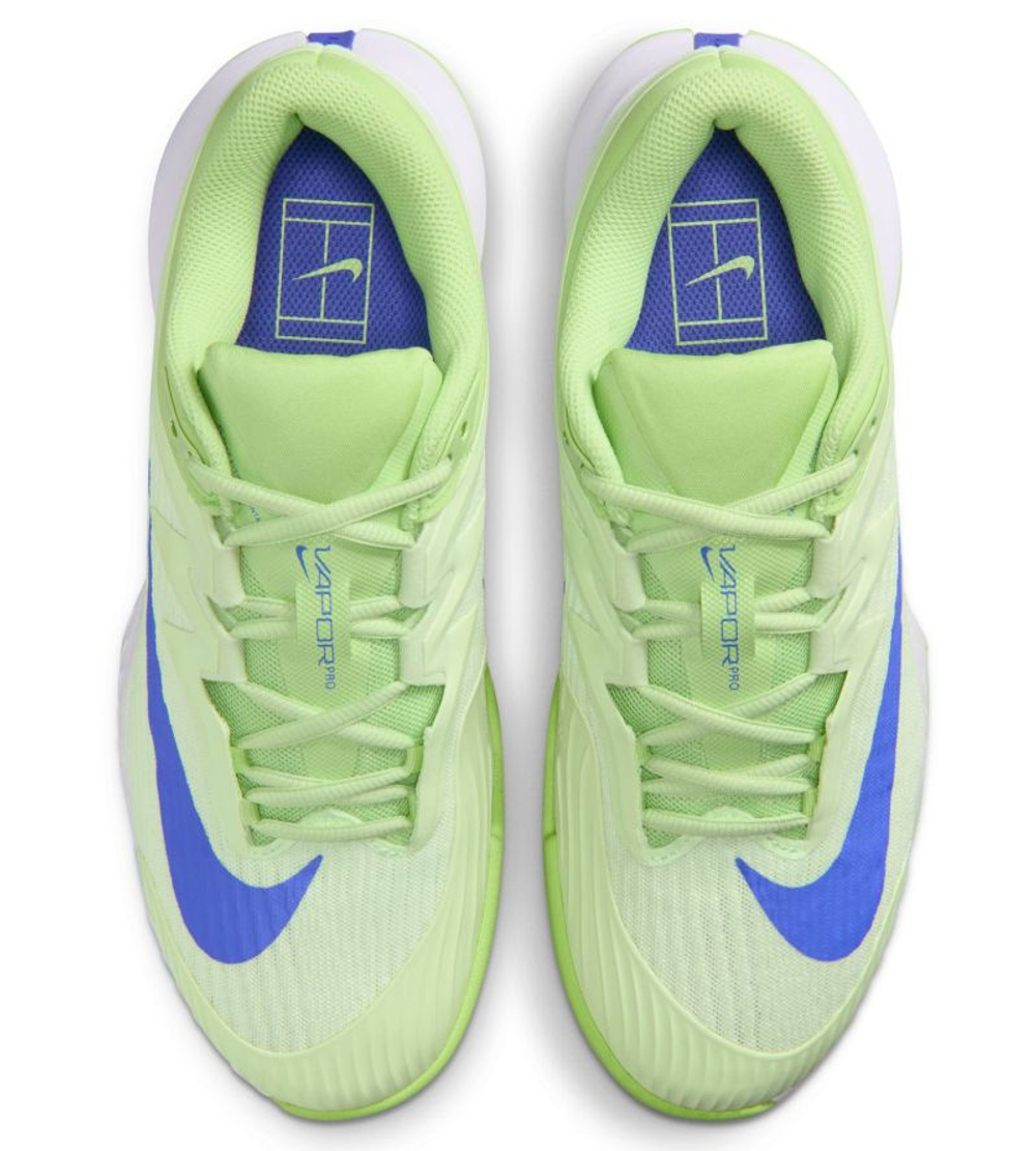 Женские Кроссовки теннисные Nike Zoom Vapor Pro 3 - volt tint/sapphire lab/green white