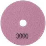 39857 Алмазный гибкий шлифовальный круг 100 мм, Р3000 АГШК (липучка), сухое шлифование FIT